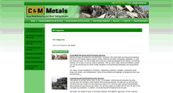 Desktop Screenshot of metal-recycling.cmmetals.net